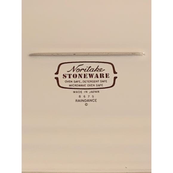 Noritake Stoneware Raindance Rectangular 14” Baking/Serving Dish Casserole Pan - Picture 7 of 7